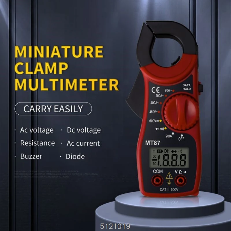 Фото MT87 LCD Digital Clamp Meter Multimeter AC/DC Ammeter Voltmeter Resistance Test Dropshipping Инструменты MT87 LCD Digital Clamp Meter Multimeter AC/DC Ammeter Voltmeter Resistance Test Dropshipping Инструменты