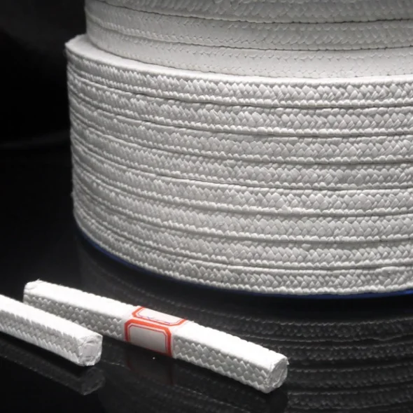 

6 x 6mm,10 x 10mm PTFE Braided Acrylic Fiber Gland Rope Compression Packing,Pump, Valve Seal Mechanical Expanded Packing