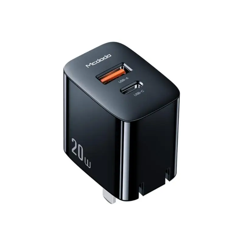 

Mini 20W PD QC 3.0 Dual USB Type-C Charger Quick Charging For IPhone 12 X 8 Plus Note 9 10 Power Delivery Mobile Phone Adapter