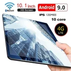Планшет, 10 дюймов, 6G + 2021G, Android 128, Wi-Fi, две SIM-карты, основная камера 5,0 МП, IPS, Bluetooth, Wi-Fi, планшет Android