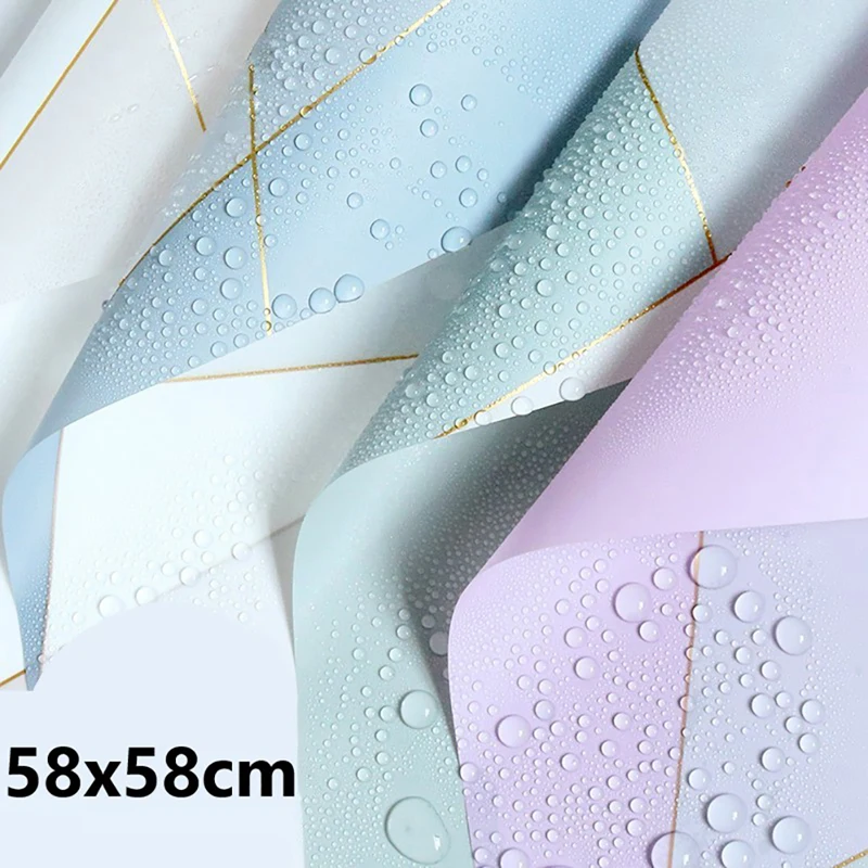 

20pcs Flower Wrapping Paper Mist Paper Rose Bouquet Packaging Material Paper
