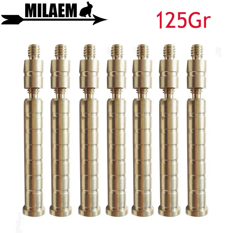 Вставка медная для стрельбы из лука 12 шт. подходит стрелы с внутренним диаметром 6