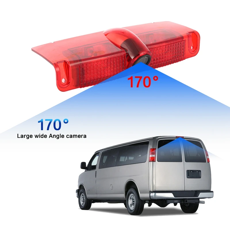 

Car Rear View Camera Reverse Camera Brake Lamp Camera HD Waterproof for Chevy Express Van GMC SAVANA