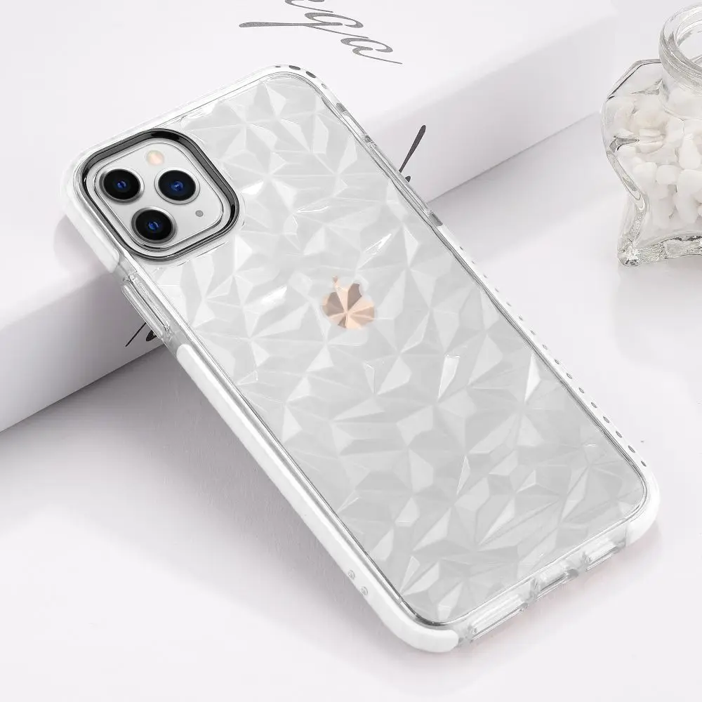 Прозрачный тонкий ударопрочный чехол LAPOPNUT для Iphone SE 2020 11 Pro Xs Max Xr X 7 8 Plus 6 6s 5 5s
