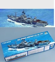trumpeter 05719 1700 uss mount whitney lcc 20 1997 command warship static model th06836 smt6