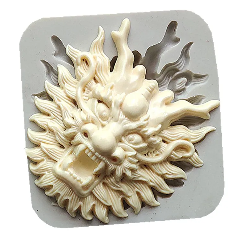 

NWEST Dragon Cake Silicone Molds Fondant Cake Decorating Tools Candy Chocolate Gumpaste Moulds18162