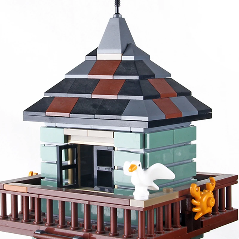 Строительные блоки: Городские животные MOC Zoo принадлежности для фермы Seagull