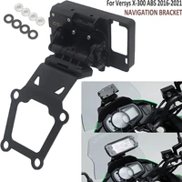 new versys x300 navigation frame motorcycle accessories modified navigation bracket fit for kawasaki versys x300 x 300 2021 2016