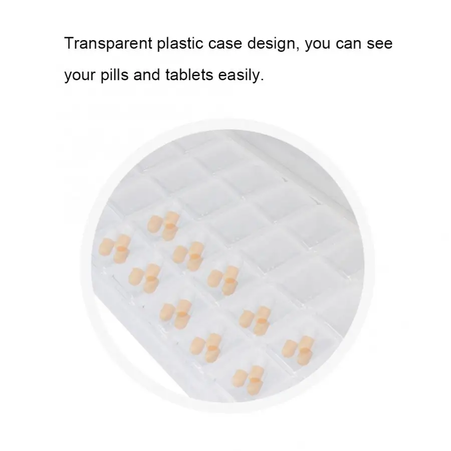 28 сетки таблетки коробочка для медицинских целей коробка 7 дней еженедельник