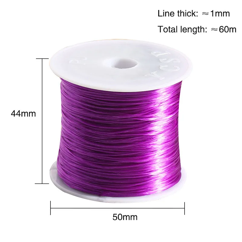 60 м/рулон цветные пряди из бисера толщина 1 мм | Украшения и аксессуары