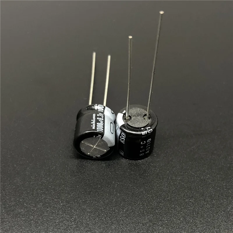 100 шт. 1000 мкФ 6 3 В NICHICON RS серия Low frofile10x9mm 6.3V1000uF алюминиевый электролитический