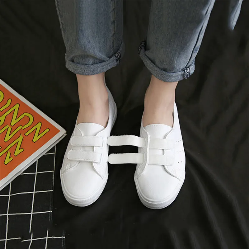 Сезон весна-лето дышащие кроссовки Повседневная Белая обувь на плоской подошве