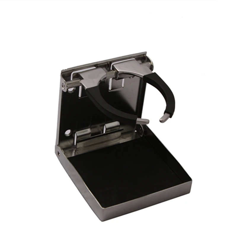 

Universal Adjustable Cup Holder Stainless Steel Drink Bottle Holder Boat Car RV