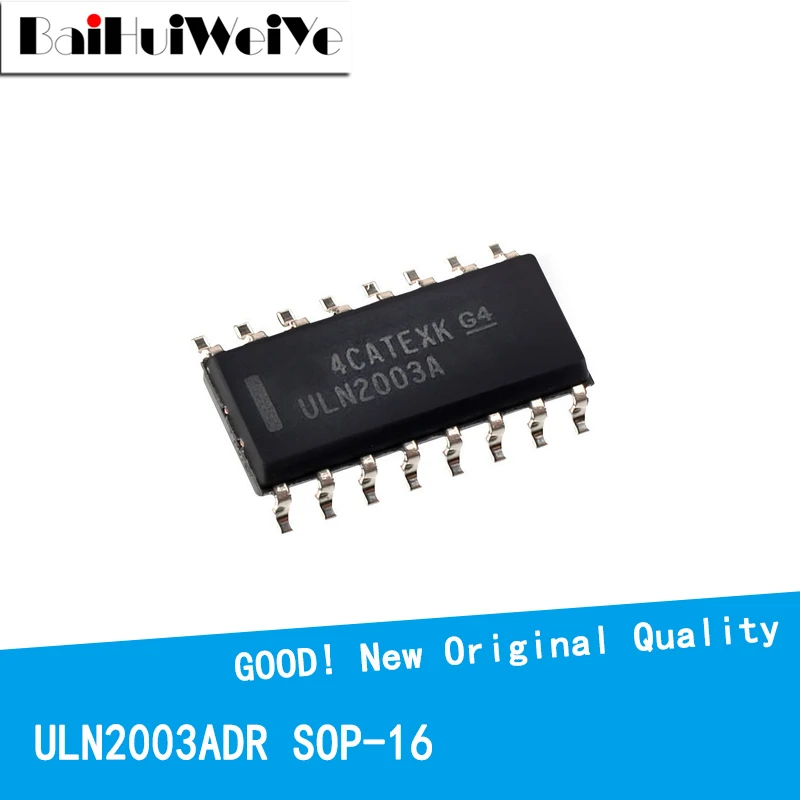 

10PCS/LOTE ULN2003 ULN2003A ULN2003ADR ULN2003AG SOP16 Operational SOP-16 SMD New Original IC Amplifier Chipset Good Quality