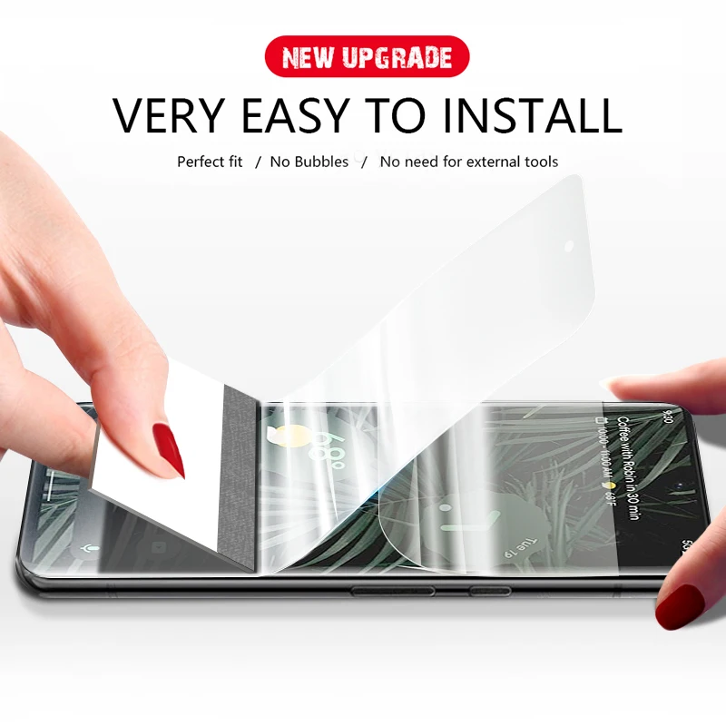 Гидрогелевая пленка для Google Pixel 6 pro 6A защиты экрана 3D изогнутая задняя Pixel6