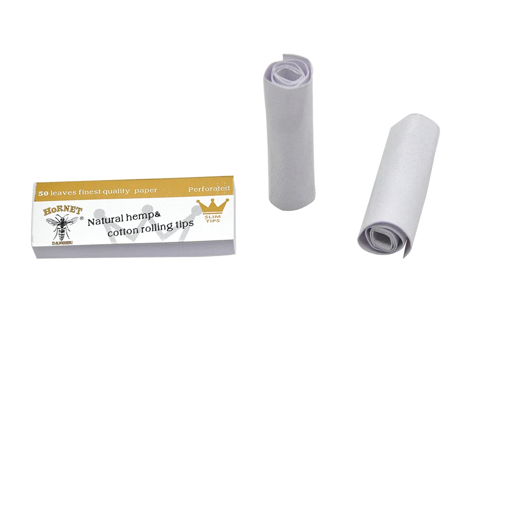 Hornet 1 Booklets Cigarette Filter Tips Rolling Paper Rollingpapers 50 Leaves 60*21MM Natural for | Дом и сад