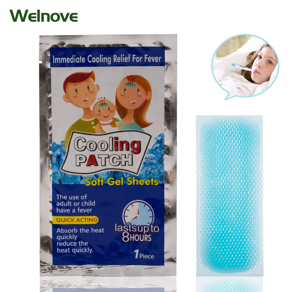 5 мешков жаростойкие пластыри от головной боли для снятия паста гель льда полимер
