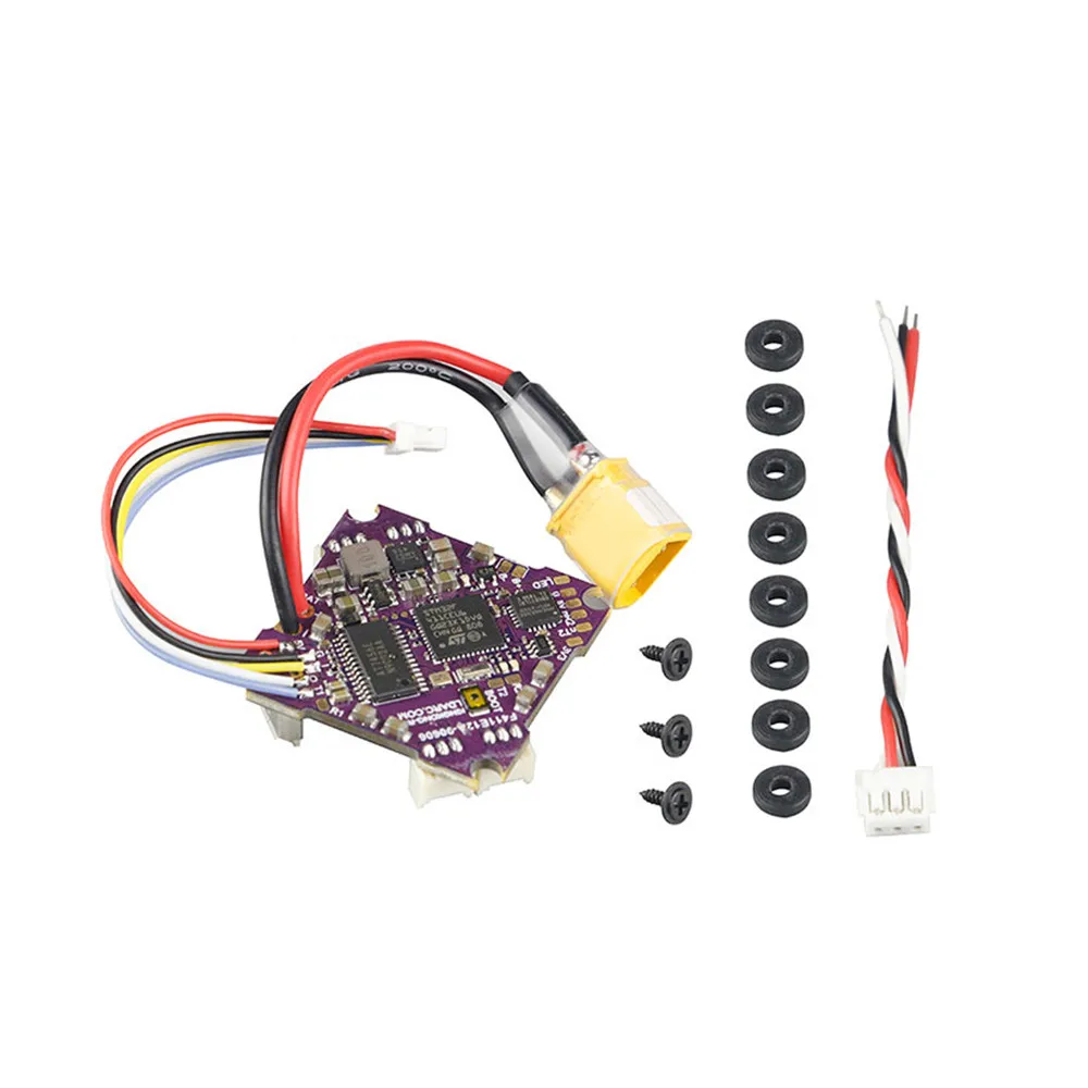 LDARC F411E12A F4 OSD Flight Controller AIO BEC Current Sensor & 12A BL_S 2-4S 4in1 ESC for Beta85X Mobula7 FPV Racing Drone | Игрушки и