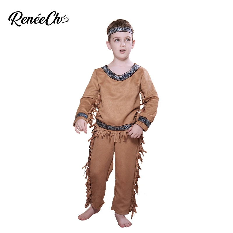 Детский костюм для Хэллоуина Дикого Запада мальчиков американский косплея
