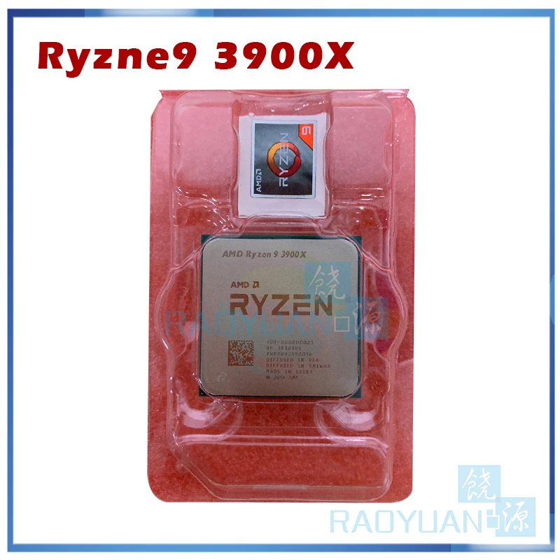 Новый AMD Ryzen 9 3900X R9 3 8 ГГц двенадцать Core 24 нить Процессор процессор 7NM L3 = 64M 100 000000023