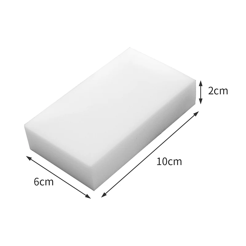 

80pcs/Lot Magic Sponge Eraser 100x60x20mm Melamine Cleaning Sponges For Bathroom Kitchen Water-Tap Cup Bottles Tea Stains