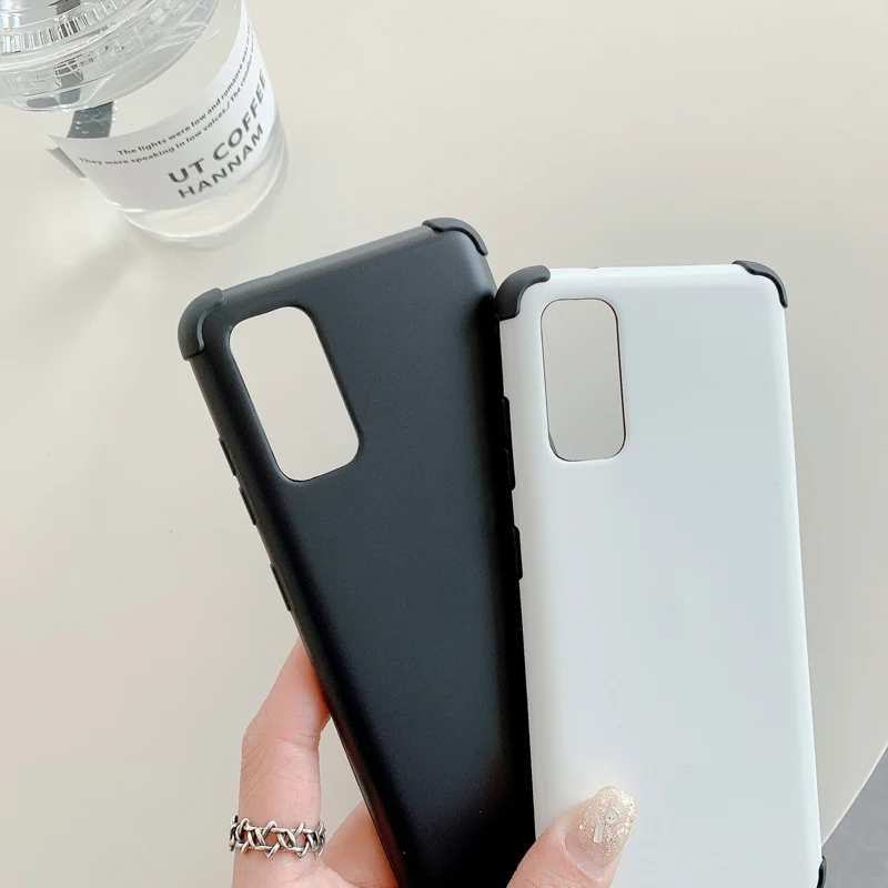 

New Cover 8 Colors Simplicity F17 F19 A55 Pro Reno 4 4se 5 5g Realme 7 Pro Case Shockproof Case C21 GT A94