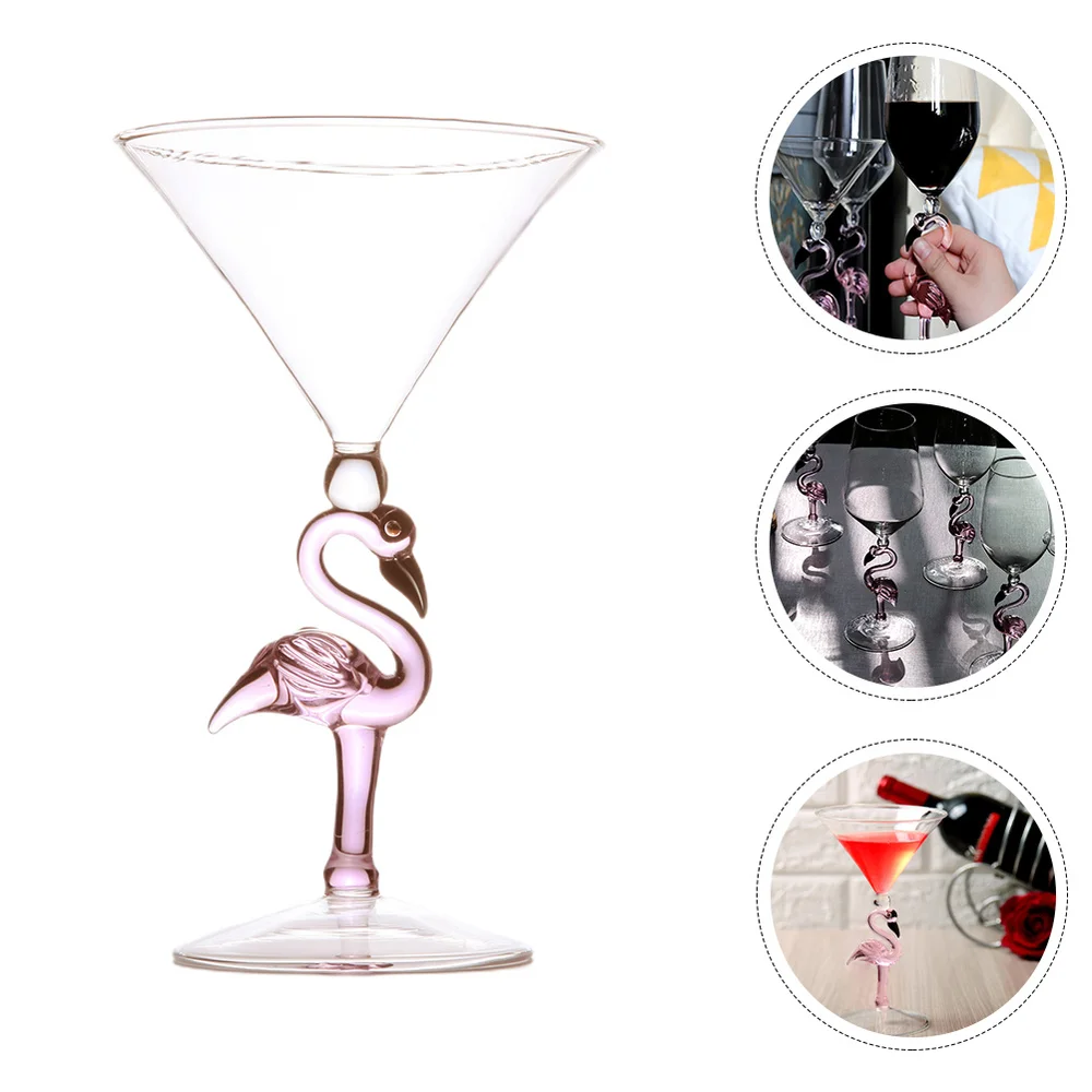 

1Pc Cocktail Glass Elegant Glass Goblet Premium Glass Cups for Bar )