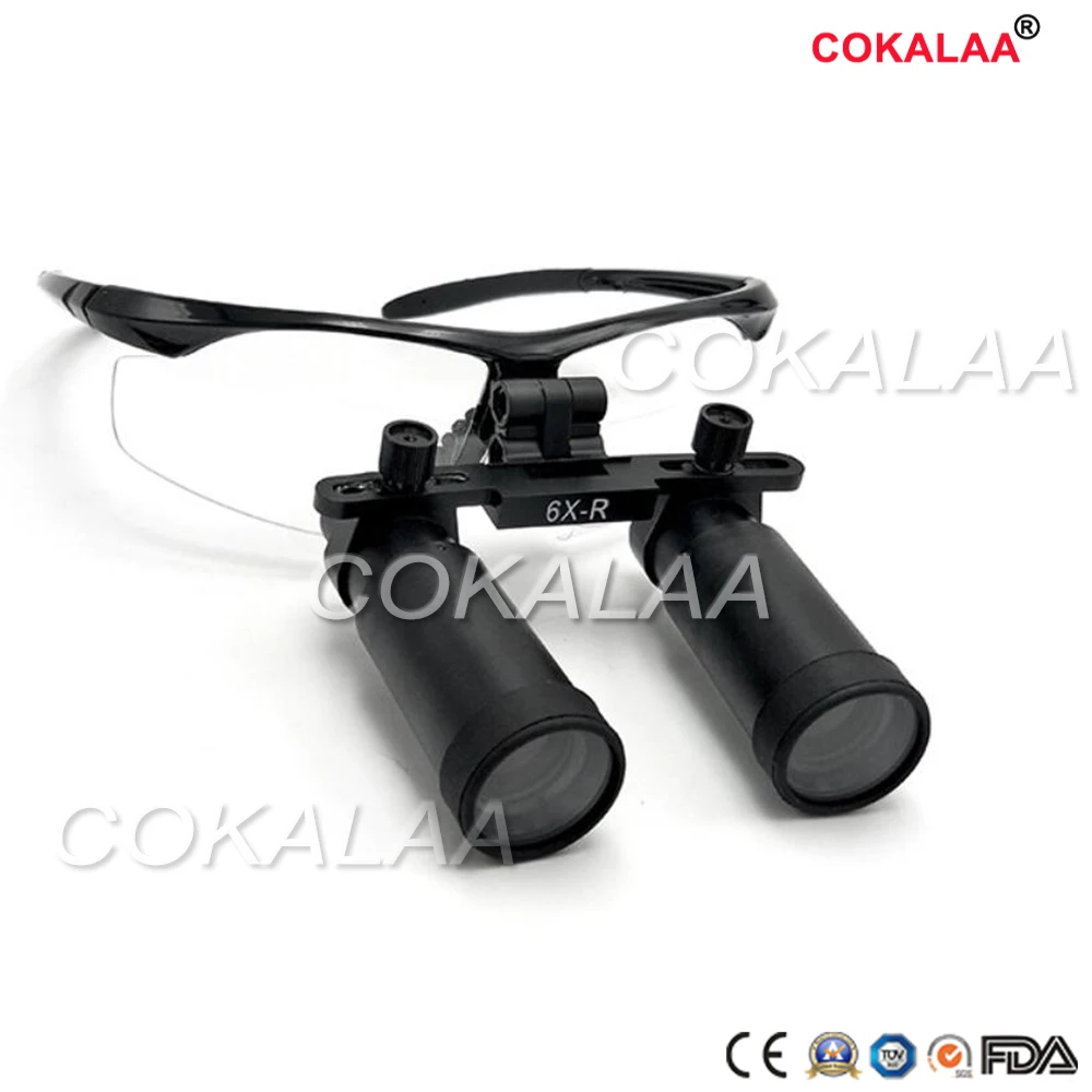 Cokalaa высокомощная Лупа светильник стоматологические лупы медицинские 6X