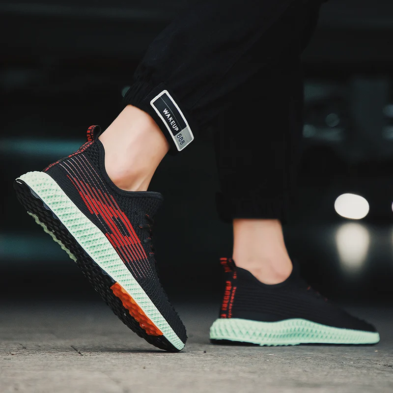 

Zapatos Informales De Hombre Comfortable Casual Shoes Men Breathable Sneakers-men's Leisure Sneakers Fashion Light 2020