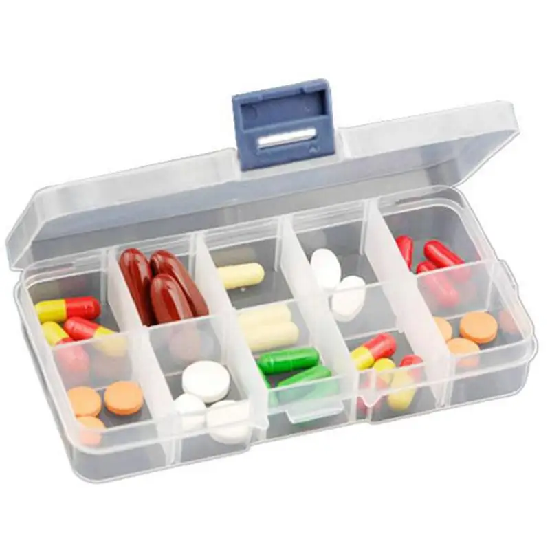 Пластиковая маленькая коробка для хранения специальный инструмент маникюра