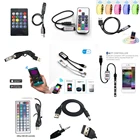 RGB USB ИК RF wifi музыкальный пульт дистанционного управления диммер Bluetooth-совместим с SMD 3528 5050 RGB светодиодная лента
