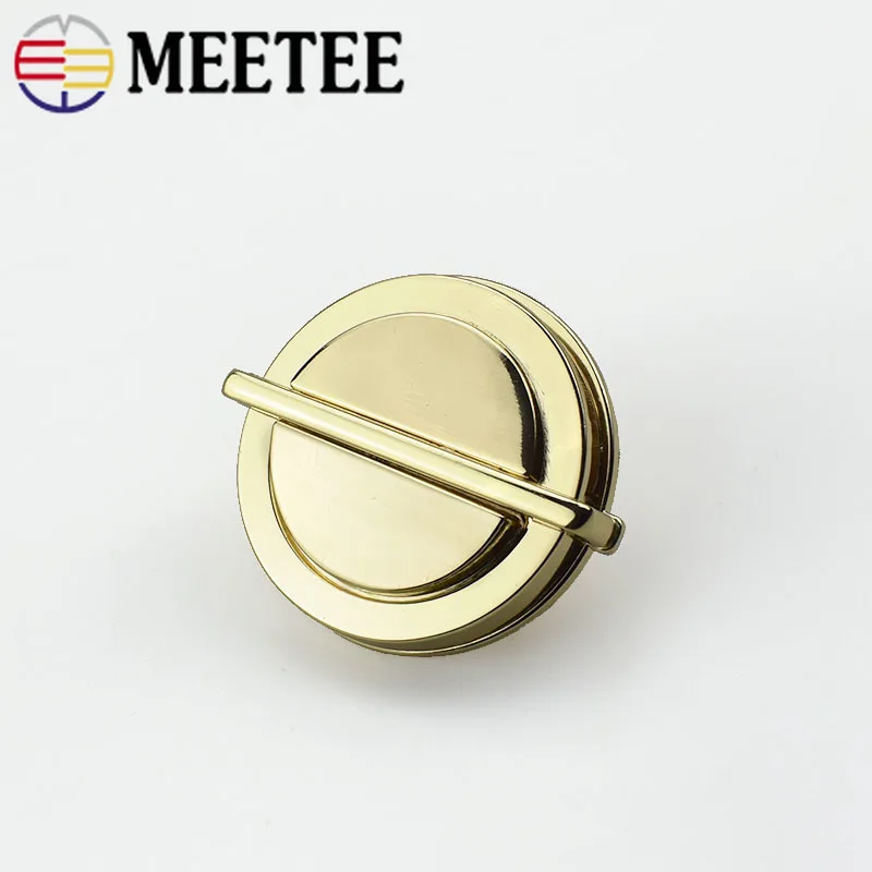 1/2 шт 60 мм круглая металлическая сумка с пряжкой женская закручивающимся замком