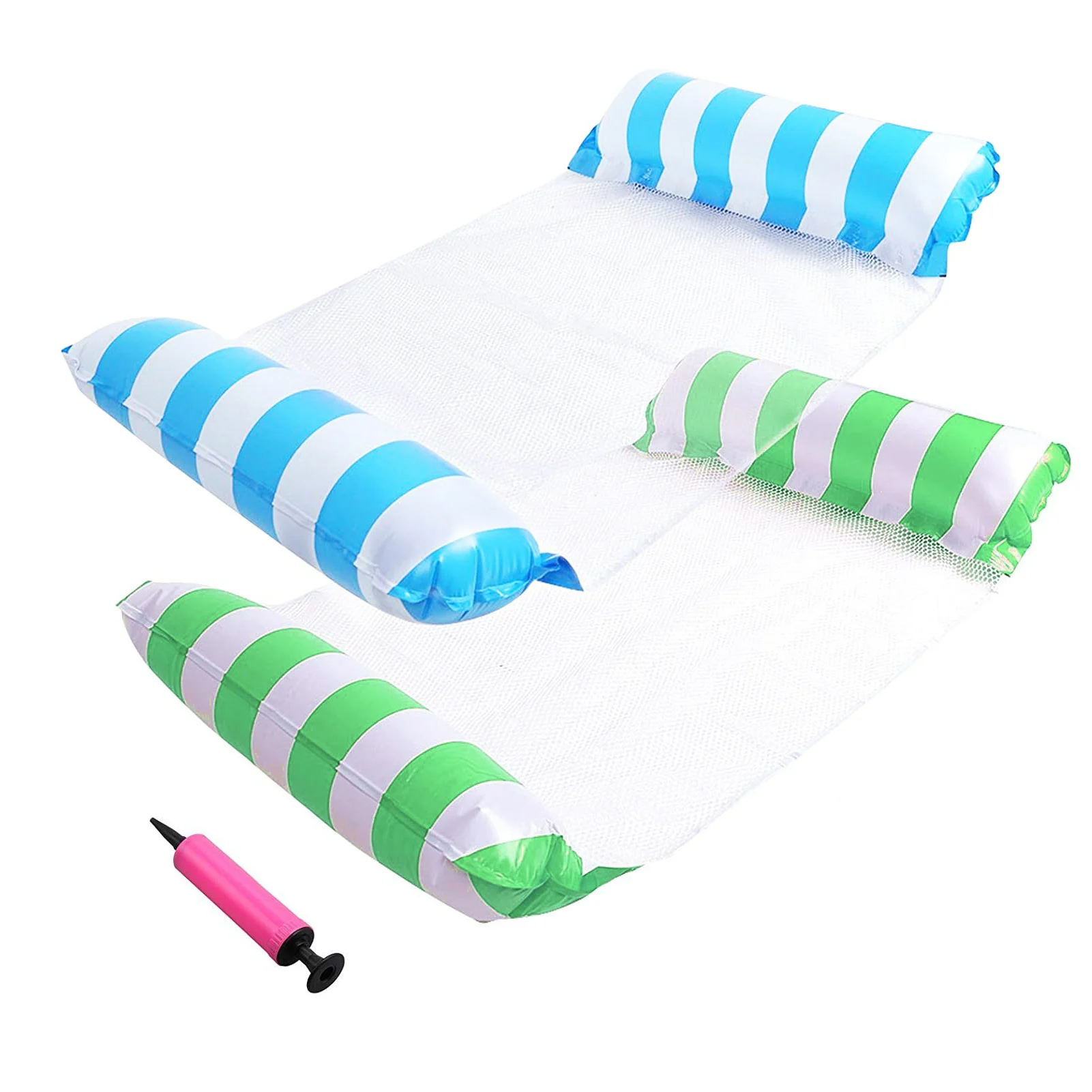 2 шт. для водных видов спорта взрослых надувной бассейн гамак поплавковая игра