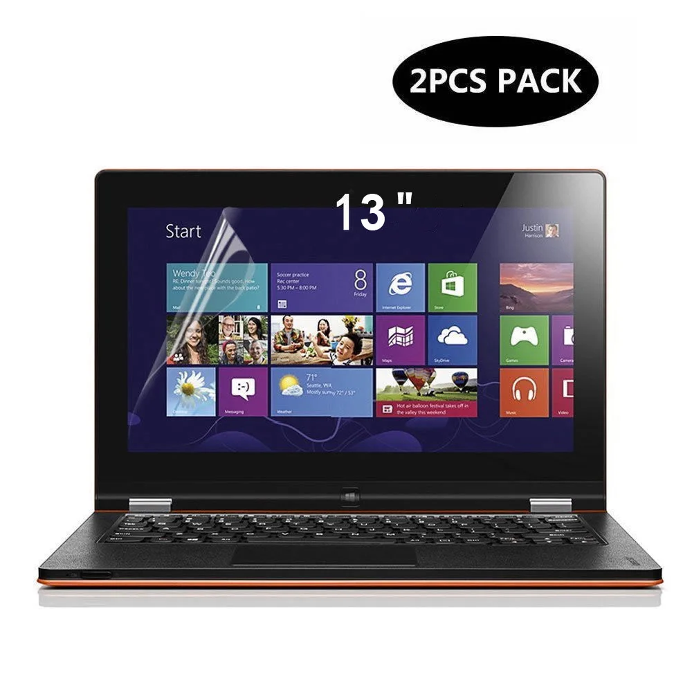 

2X Антибликовая Защитная пленка 13,3 дюйма для HP Spectre x360 13-w020tu