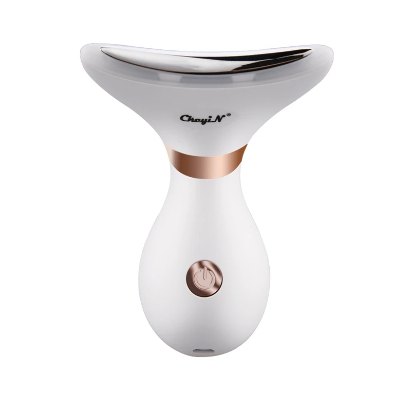 

Electric Neck Massager LED Photo Therapy Neck Wrinkles Removal Lifting Beauty Device Portable Warm Massage Micro current Machine