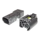 1 комплект 2 Pin 09 4412 61 52555 0 автомобильный герметичный Kostal разъем корпус водонепроницаемый разъем для VW BMW Ford