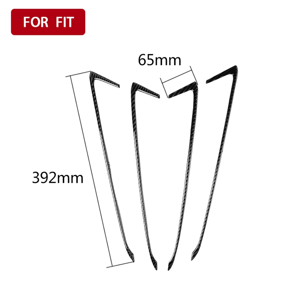 

Carbon Fiber Car Interior Door Panel Stripe Cover Molding Trim for Honda Fit/Jazz 2014-2018 Car Styling Accessories