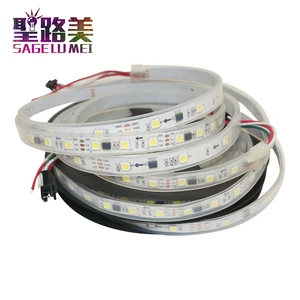 5 мрулон 150 300 светодиодов 12 В постоянного тока ws2811 Светодиодные полосы белыйтеплый белый одноцветный 5050 SMD адресный цифровой 1 ic УПРАВЛЕНИЕ 3 светодиода