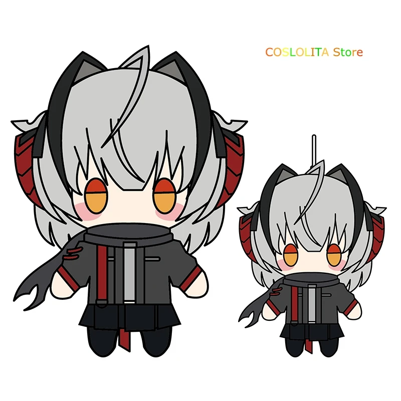 

Anime Game Arknights W Cute Doll Plush Pillow Cartoon Keychain Toys Pendant Japanese Cushion Key rings Xmas Gifts