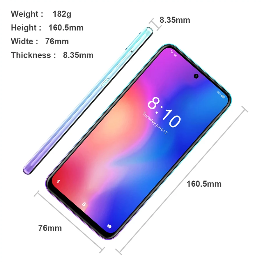 Смартфон P30 pro Android 9 0 Helio P23 Восьмиядерный процессор MTK6763 4 ГБ 64 экран 6 41 дюйма 4000 мАч