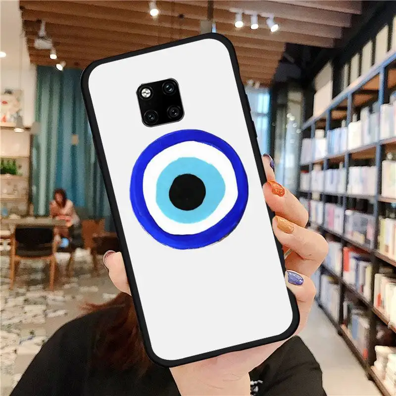 

Evil Eye Third Eye Phone Case For Huawei Mate 9 10 20 Pro lite 20x nova 3e P10 plus P20 Pro Honor10 lite cover funda shell
