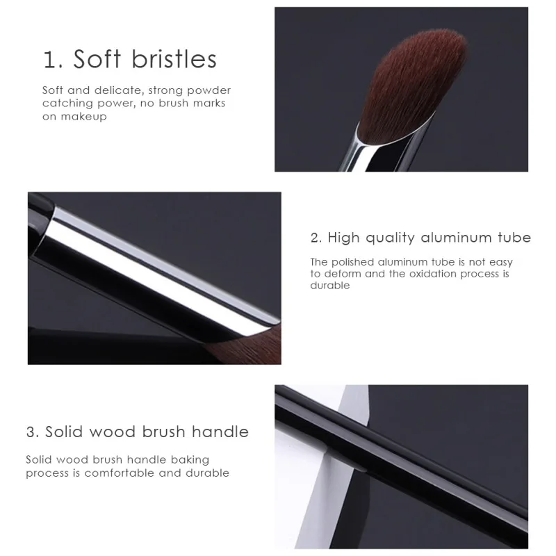 1 шт. угловая кисть для консилера кисти макияжа в форме большого пальца