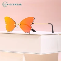 2021 new sunglasses ladies with diamond butterfly sunglasses female trend personality party funny cool glasses