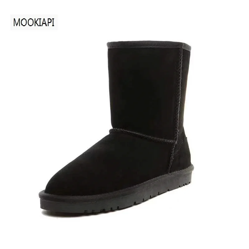 В 2019 году новейшие высококачественные мужские зимние ботинки из натуральной