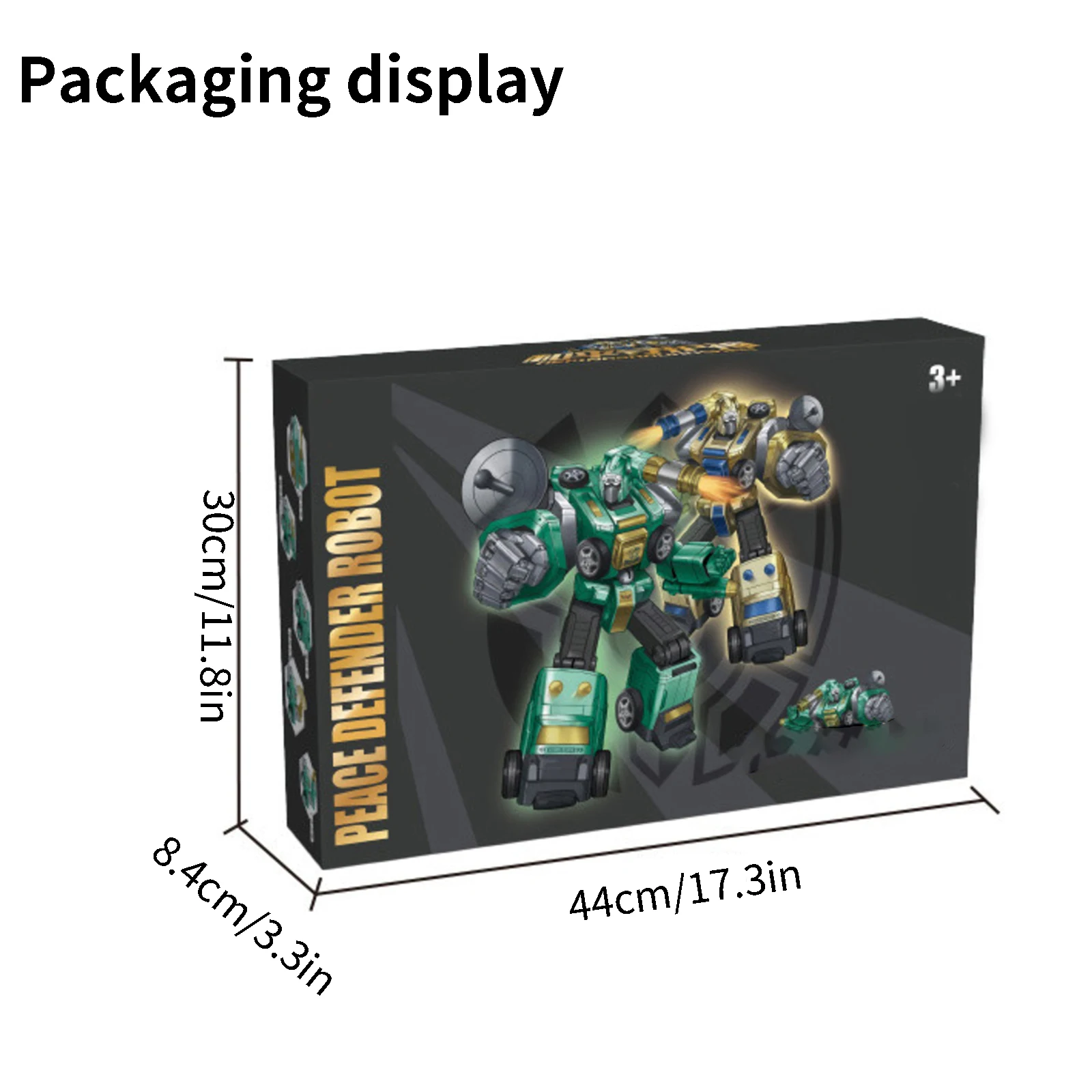 

Kids Military Vehicle Robot Toys Deformation DIY Disassembly Toy With Lighting And Sound Toy Car Model Toys Children Gift