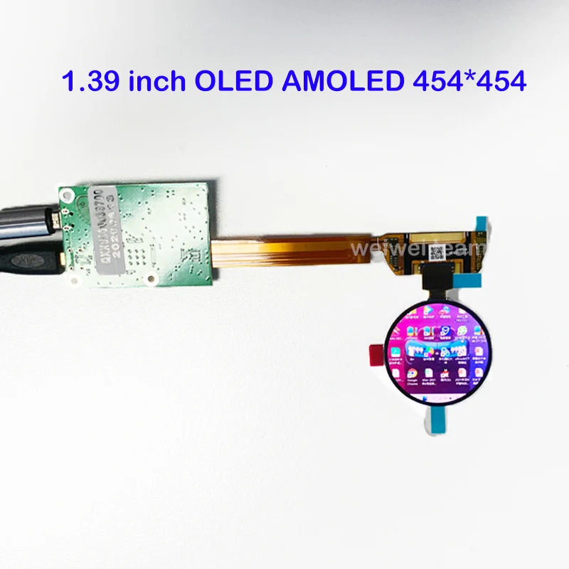 

1.39 Inch Round Oled Display 454*454 Ips Displays Amoled Circle Screen For Smart Watch Wearable Project Circle Lcd Tft