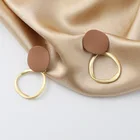 Серебряные Простые серьги S925 пробы в стиле ретро с холодным ветром, новинка 2021, темпераментные серьги в стиле онлайн-знаменитостей. Набор серег 2021