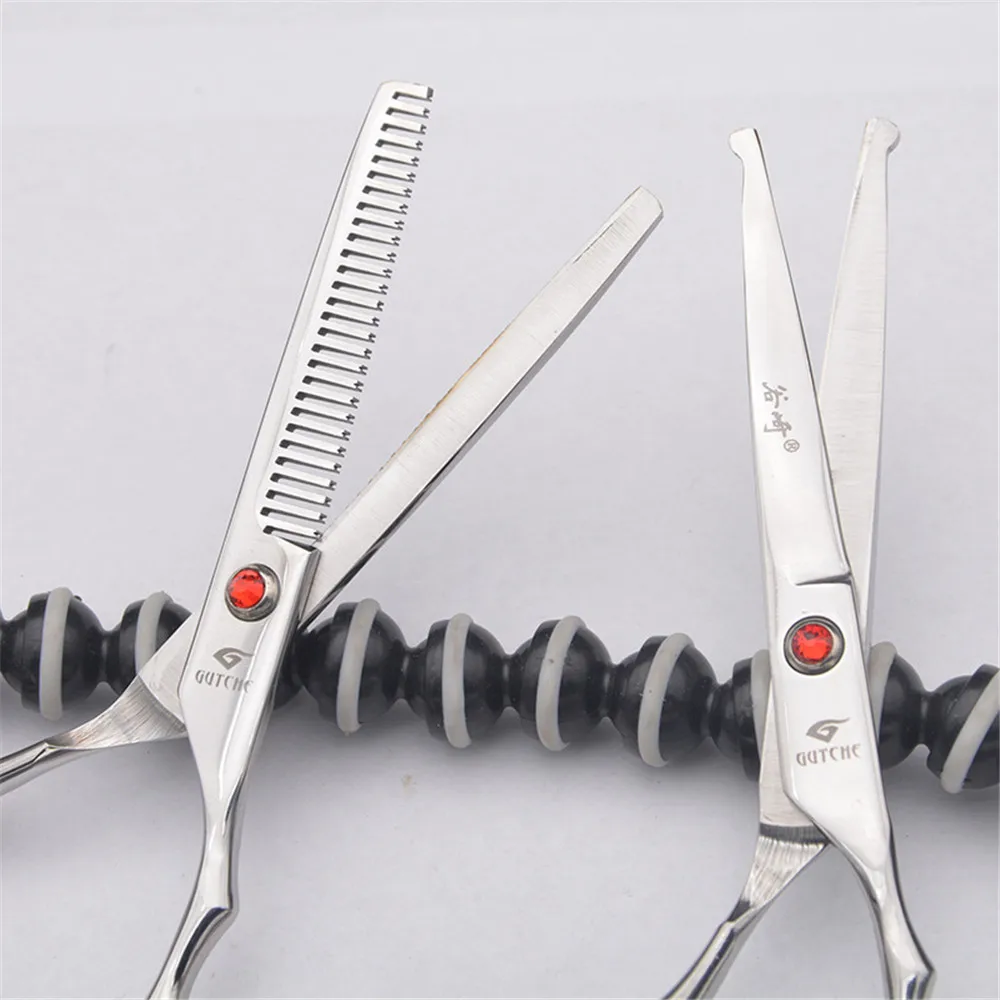 6 дюймов Профессиональный Горячая расческа ножницы для волос безопасности