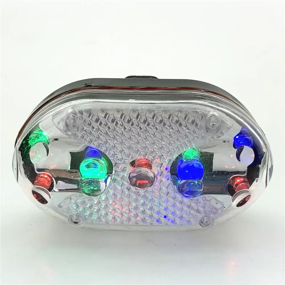 

Night Riding Bike Taillights Colorful Mountain Bike Night Riding Colorful Led Super Bright Flashing Warning Lights