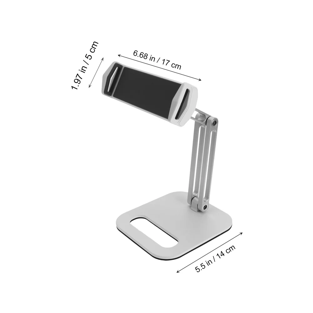

1pc Desktop Tablet Stand Dual-use Adjustable Phone Stand Live Broadcast Rack